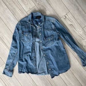 Pearl Snap Jean Jacket